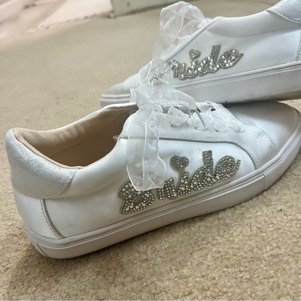 Betsy Johnson Bride Sneakers